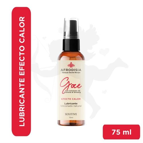 Aceite siliconado Goce efecto calor 75ml